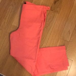 Cropped pink pants Talbots pants size 2